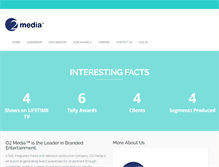 Tablet Screenshot of o2media.com